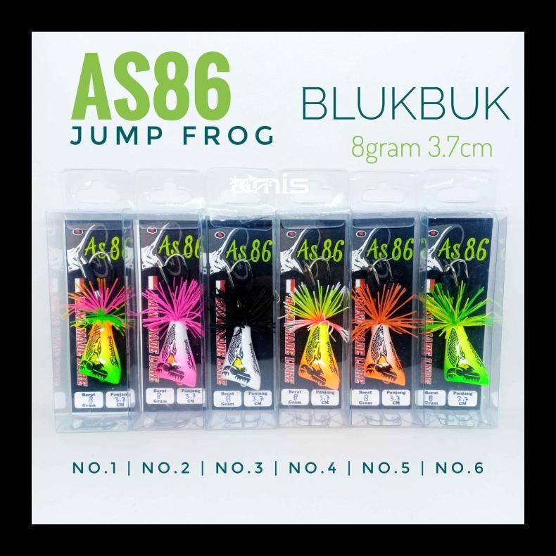 BEST SELLER JUMP FROG AS86 HANDMADE UMPAN CASTING GABUS ALAT PANCING TERMURAH DAN TERBARU AL4