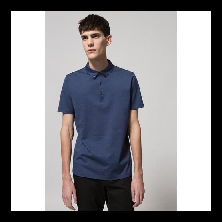 BANTING HARGA HUGO BOSS REGULAR-FIT POLO MERCERIZED MICRO JACQUARD DAPRIO - 50388614 KAOS POLO COWOK