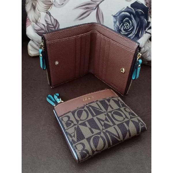Dompet Bonia Original monogram mini