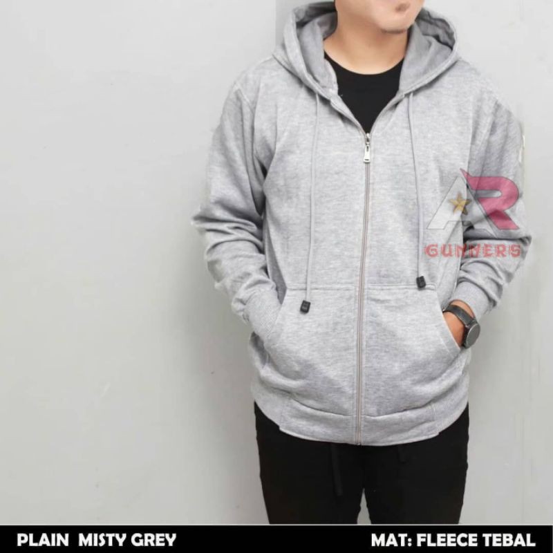 JAKET ABU MISTY POLOS JAKET HOODIE ABU MISTY TERBARU
