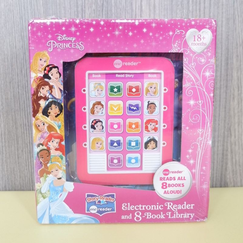 Me Reader : DISNEY PRINCESS - ELECTRONIC READER (with 8 book library)