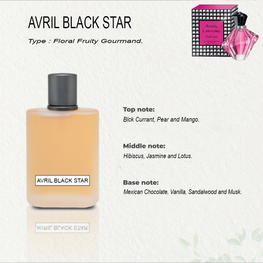 Parfum Refill AVRIL BLACK STAR