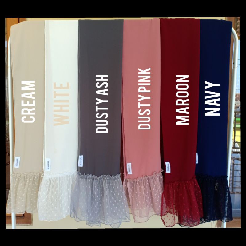 Pasmina Rempel Polkadot / Pasmina Ceruty / Pasmina Rempel