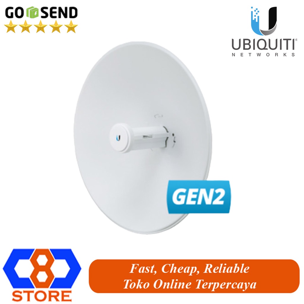 UBNT PBE-5AC-GEN2 UBIQUITI POWERBEAM 5AC GEN2 POWER BEAM GEN 2 RESMI