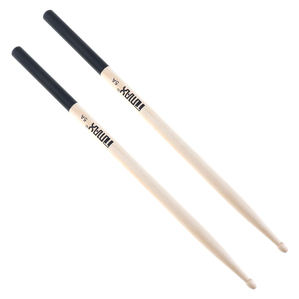 2pcs Stik Drum 5A Bahan Kayu Maple