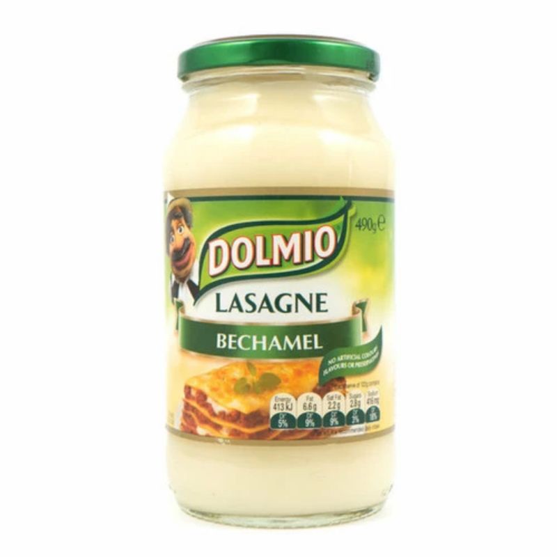 

Dolmio lasagna bechamel sauce 490gr | saus lasagna