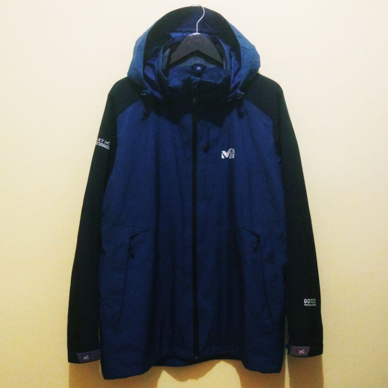 Jaket Outdoor Millet Goretex Performance Shell Second Original