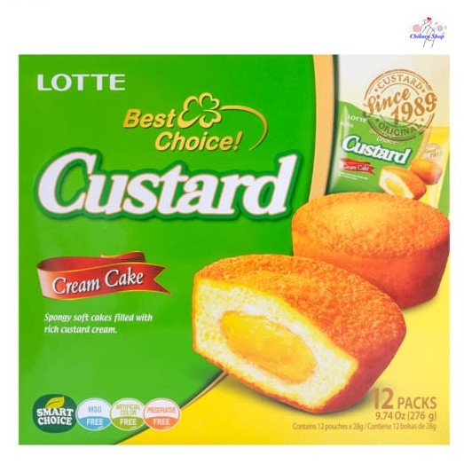 

LOTTE CUSTARD 276GRAM - BISKUIT KOREA