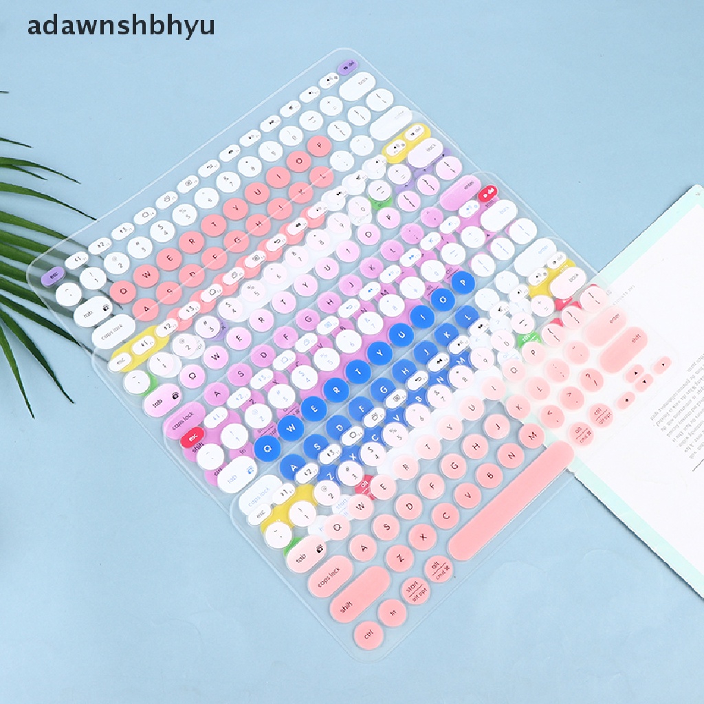 Adawnshbhyu Film Silikon TPU Pelindung Skin Case Keyboard Cover Untuk Logitech K380