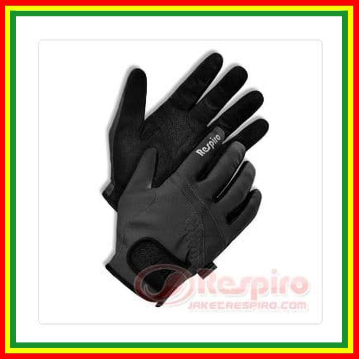 Sarung Tangan Motor Respiro Sarung Tangan Sensi ~ Sarung Tangan Respiro Rgl Black New (Biker Full