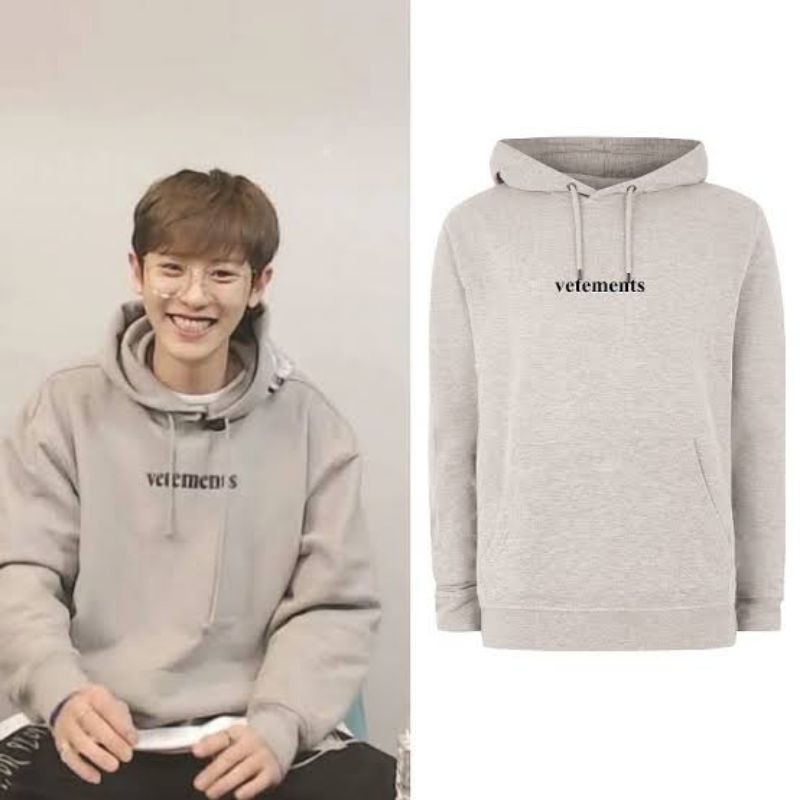 Jaket Hoodie Jumper EXO Chanyeol Vetements