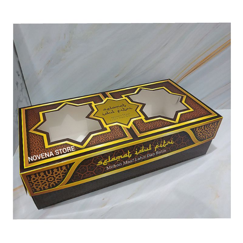 

BOX DUS KUE LEBARAN KOTAK HAMPERS IDUL FITRI 25x12x7CM