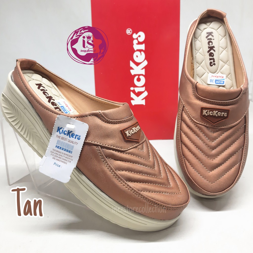 SEPATU WEDGES WANITA KICKERS KODE  SL-V MURAH BERKUALITAS