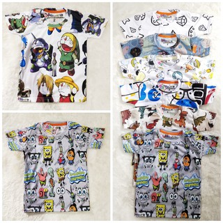  KAOS  ANAK  MURAH FULL PRINTED  TEE  GROSIR  ECER KAOS  
