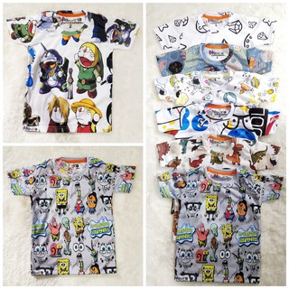  KAOS  ANAK  MURAH FULL PRINTED  TEE  GROSIR  ECER KAOS  