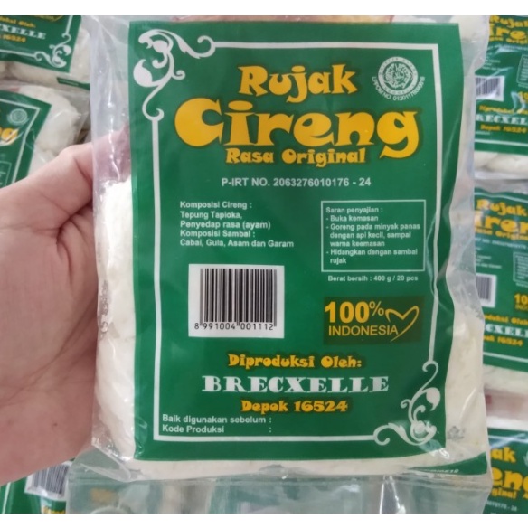 

Rujak cireng brecxelle by surga kebutuhan ku
