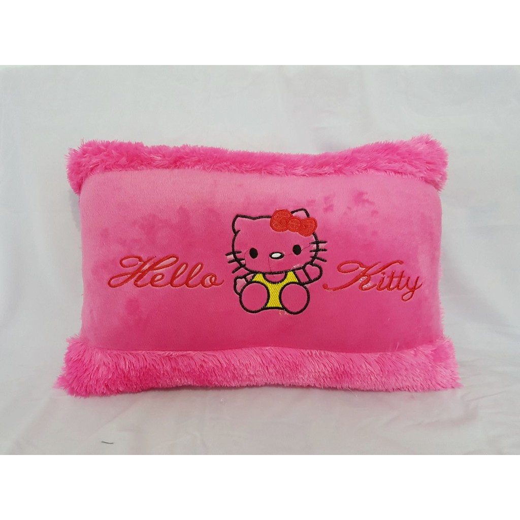 Bantal Karakter Hello Kitty Bantal Bulu Lasfur Ukuran Standar Dewasa