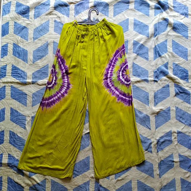 Celana Kulot Jumputan
