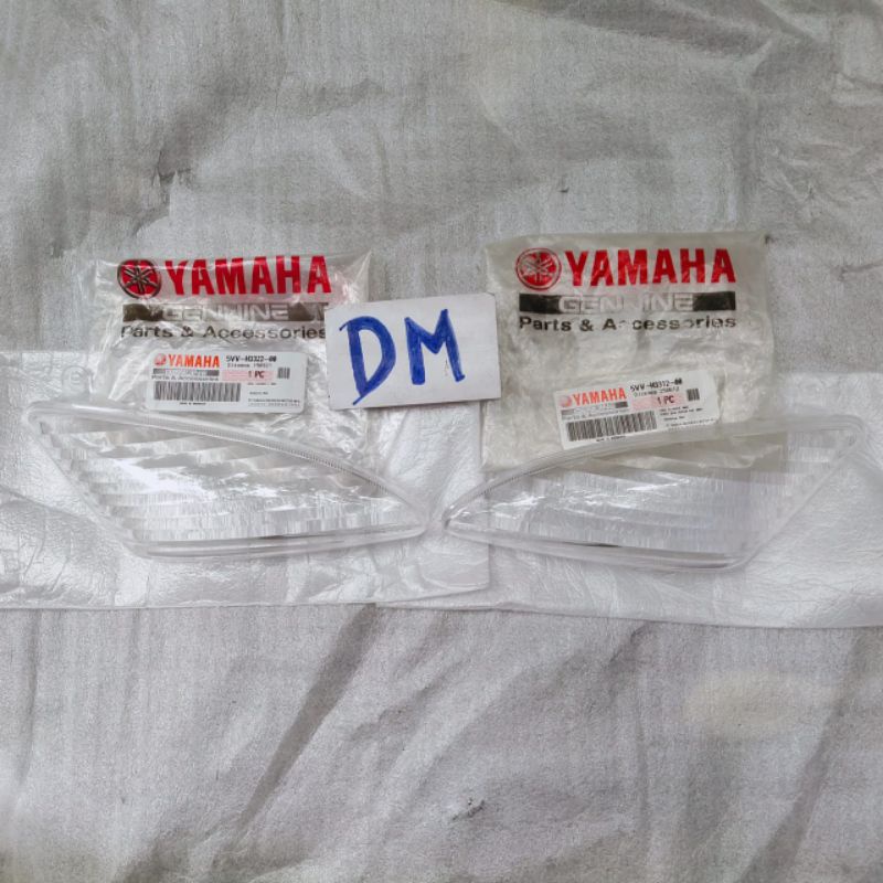 kaca mika sein reting riting depan kanan kiri Mio lama 5VV-H3312-00 5VV-H3322-00 asli original Yamah