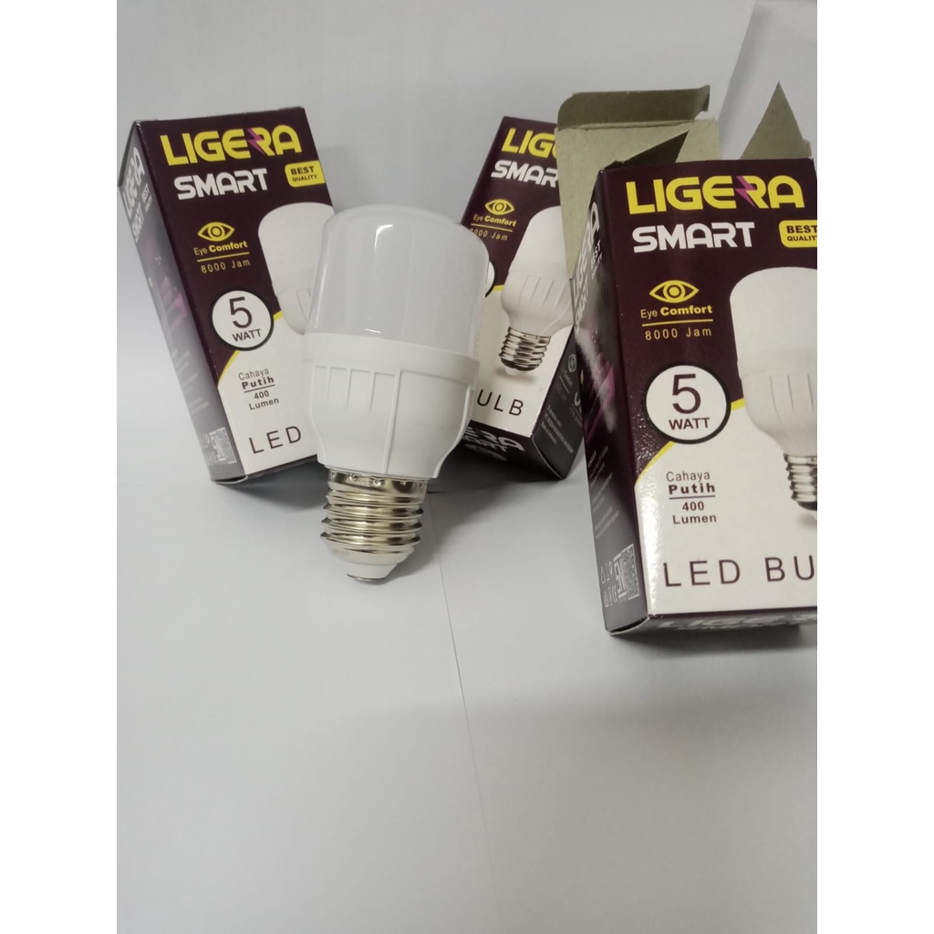 LIGERA Bohlam LED SMART Hemat Energi 5W