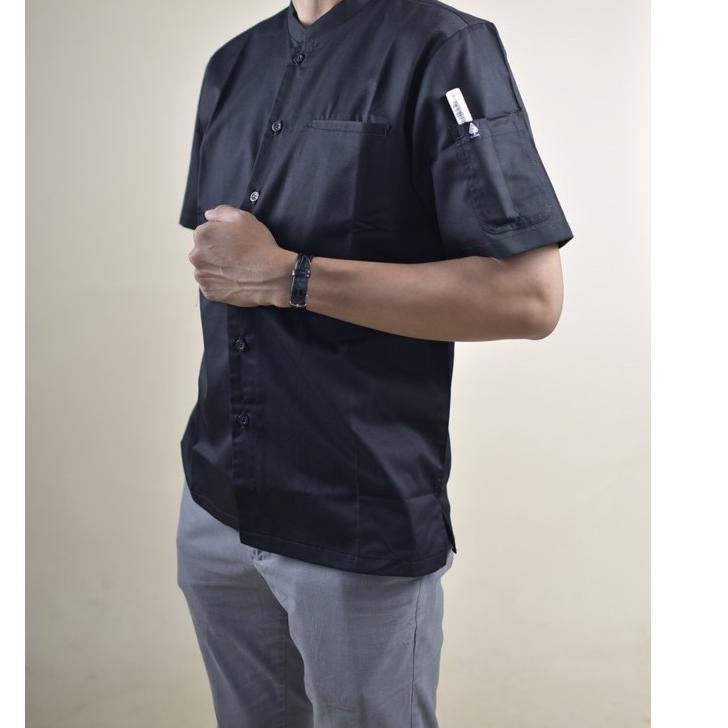 Update Copenhagen Chef Jacket Short Sleeves / Aksara Chef Jacket / Baju Chef / Baju Koki
