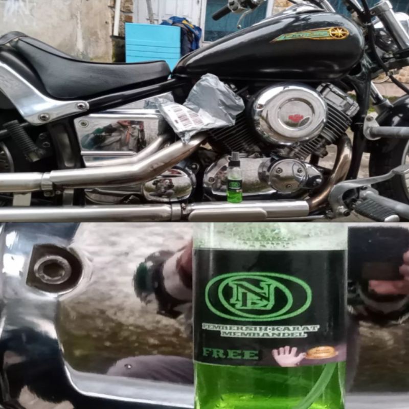 PEMBERSIH KARAT KERAK BLOK MESIN MOTOR 50 ML