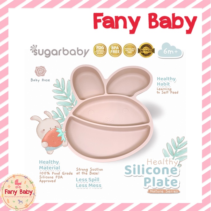 SUGAR BABY HEALTHY SILICONE PLATE NATURE SERIES