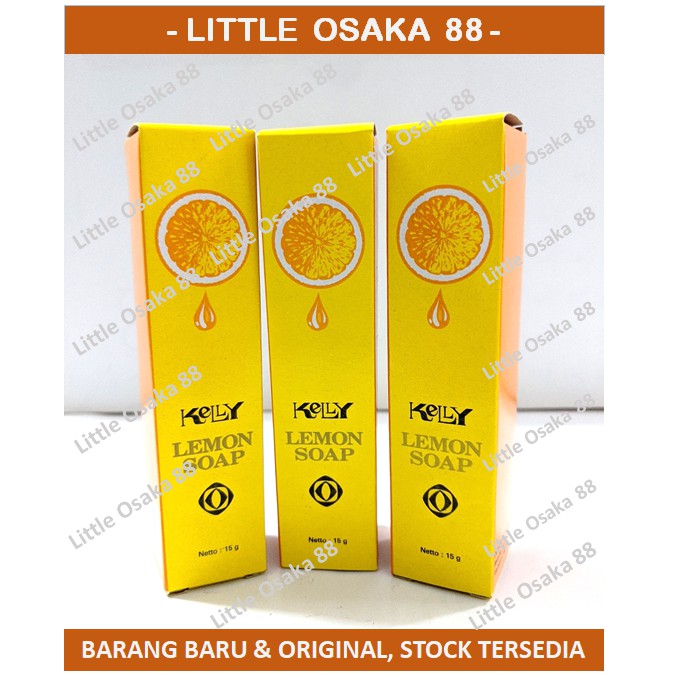 Kelly Soap Lemon Kecil 15 gr