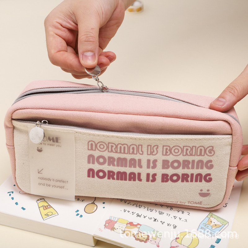 

Large Capacity Pencil Case Double Layer Multifunctional Stationery Pouches For Girls Back To School