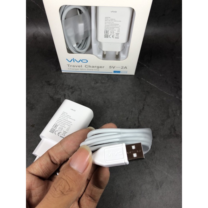 Meimeila Charger Vivo 2A 5V 10W Fast Charger Usb Micro V1020 Original 100%