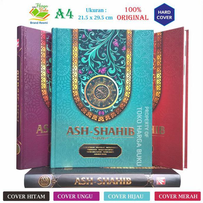 Al-Quran Ash-Shahib - Mushaf Al-Quran Ash-Shahib Terjemah A4 - Merah