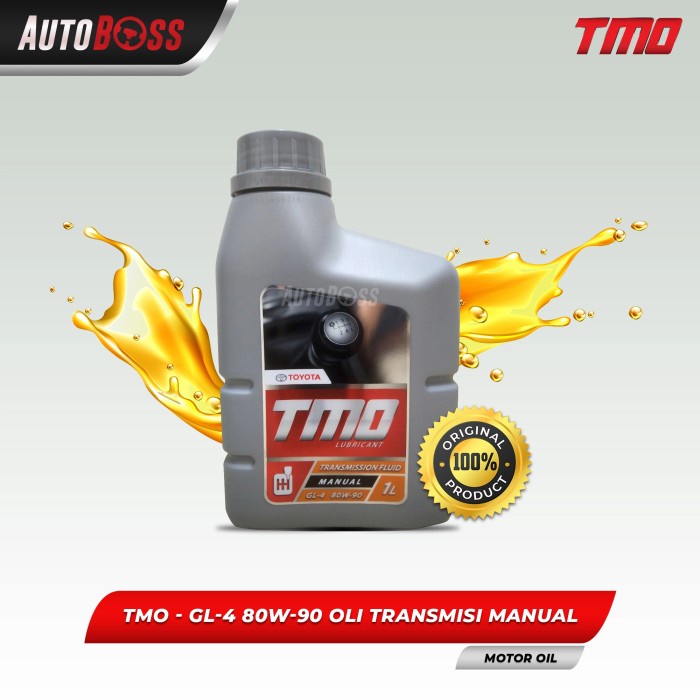 TMO - GL-4 80W-90 Oli Persneling Gardan Transmisi Manual Mobil Asli