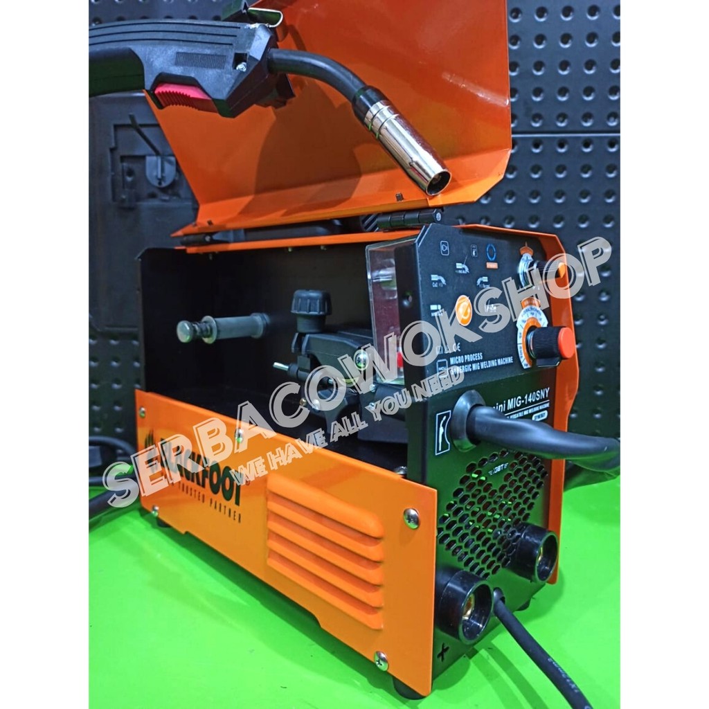 Blackfoot Travo Las Mini Inverter Mig 140 SNY Mesin Las CO2 Bonus Sarung Tangan Las Termurah