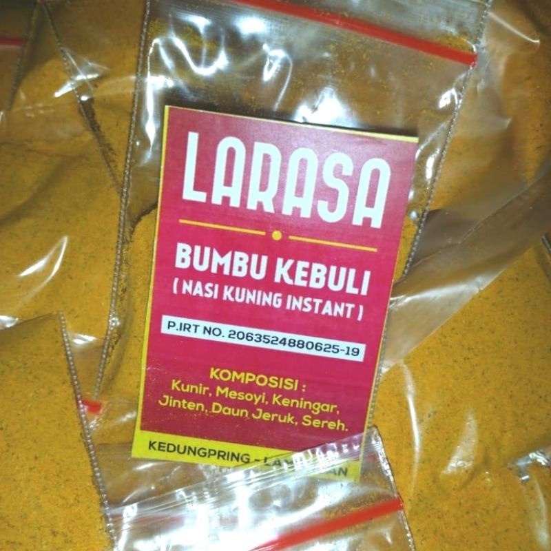 

Bumbu Nasi Kuning Instan