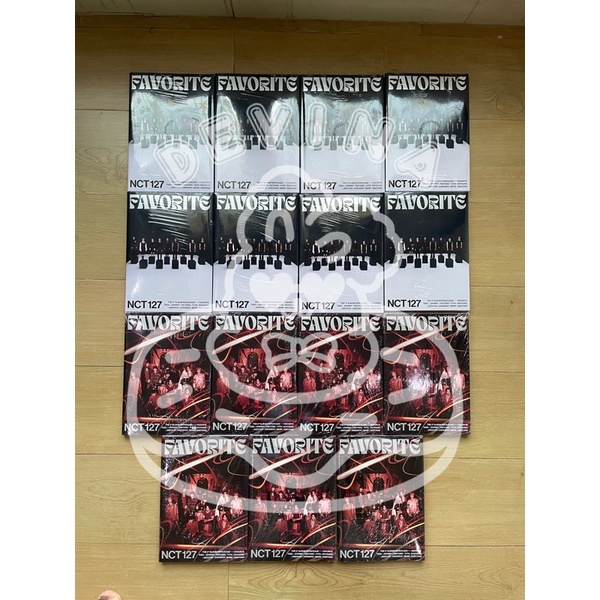 [CLEARANCE] Album NCT 127 Favorite - Classic and Catharsis ver with Rolled Poster