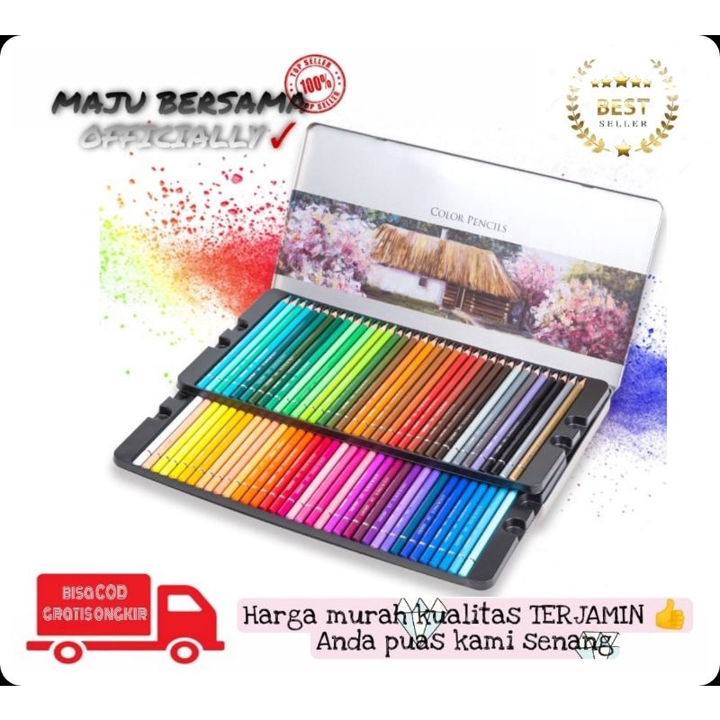 

MB - Pencil color warna high grade oil minyak pensil color 24 warna - 6565 / 36 warna - 6566 / 48 warna - 6567 / 72 warna - 6568