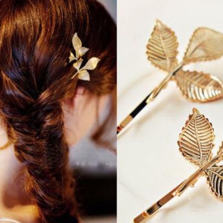 ✿AYN✿   Hairpin Pin Jepitan Rambut DAUN FA71 Unik Aksesoris Wanita Cewe Korea Fashion cewe