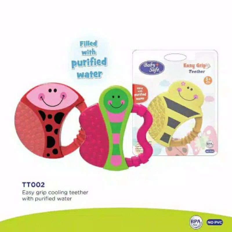 Babysafe Teether Gigitan Bayi TT001, TT002, TT003, TT007