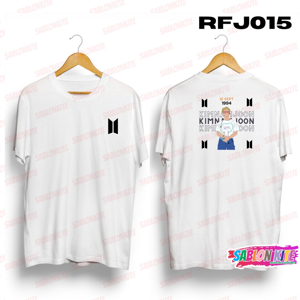 MURAH!!! KAOS KPOP KIM NAMJOON RFJ015 COMBED 30S