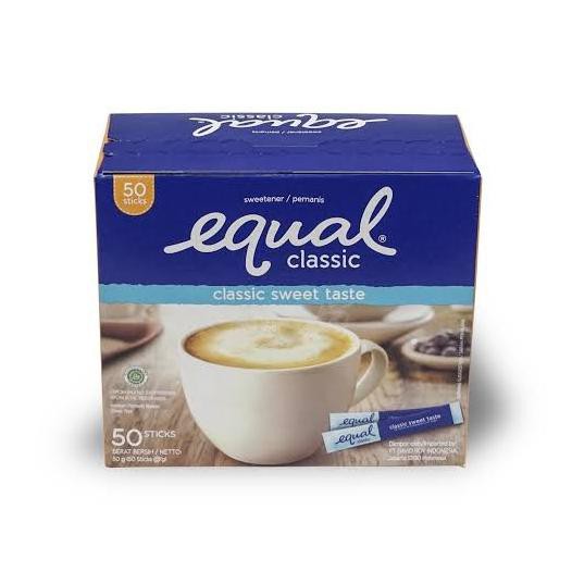 

equal classic sweetener 50's