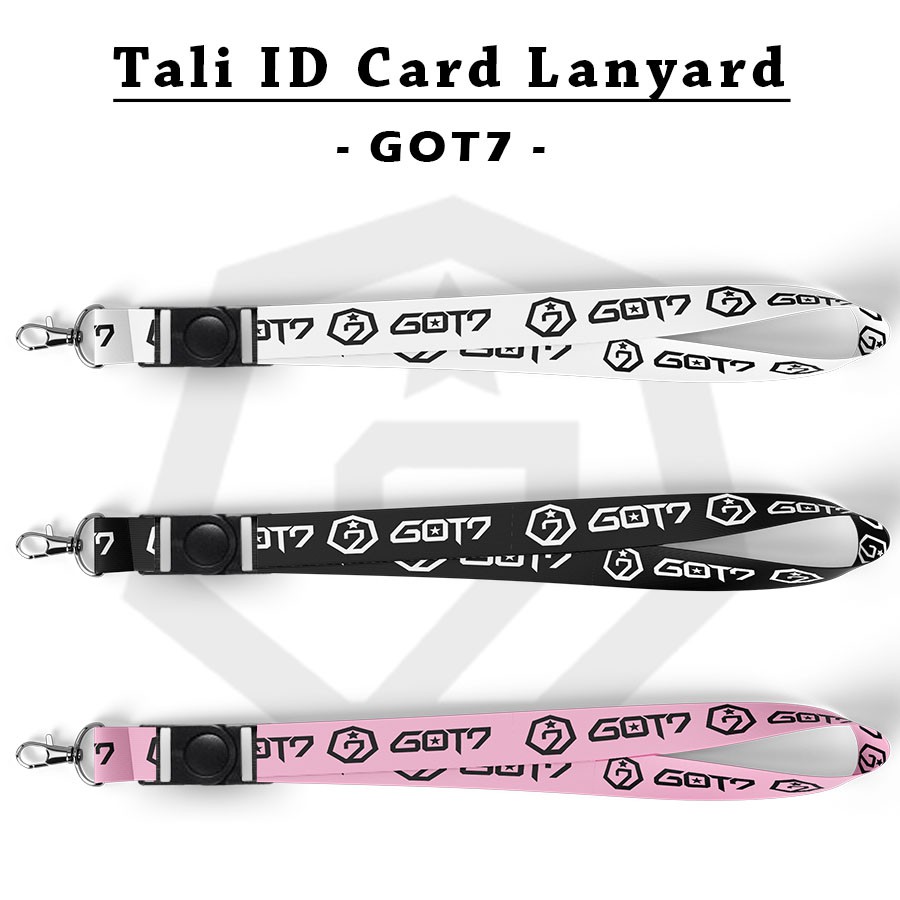 

GOT7 KPOP Strap Lanyard Panjang Keychain Tali ID Card