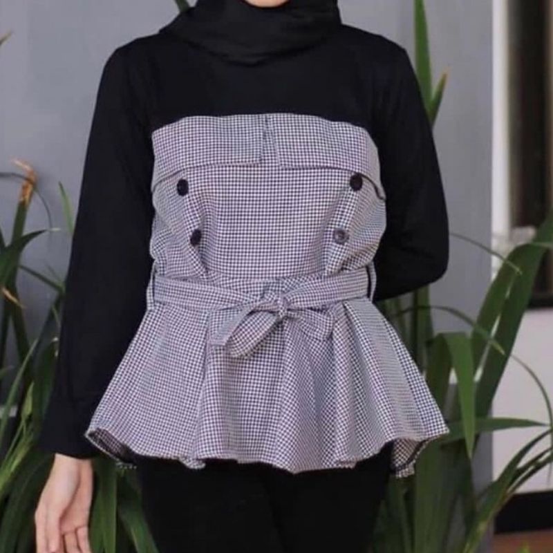 Alika top atasan wanita fashion remaja