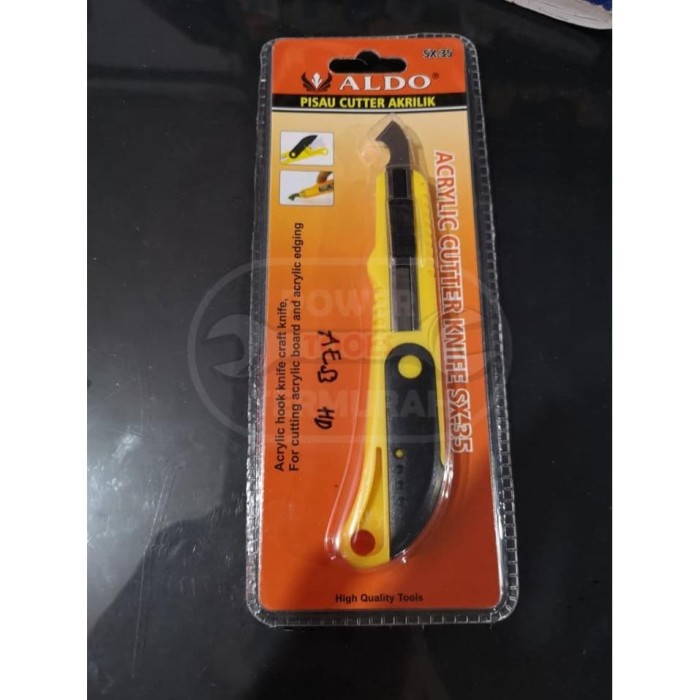

PISAU ACRYLIC / PISAU MIKA / PISAU AKRILIK / PLASTIC CUTTER ALDO SX-35