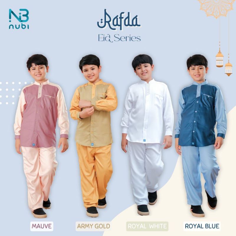 NuBintang Setelan Baju Anak Muslim Laki Laki Couple Dad