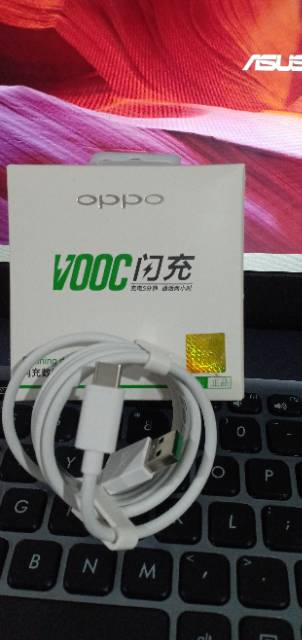 Kabel data oppo tipe c original 100%.Vooc fastcharging