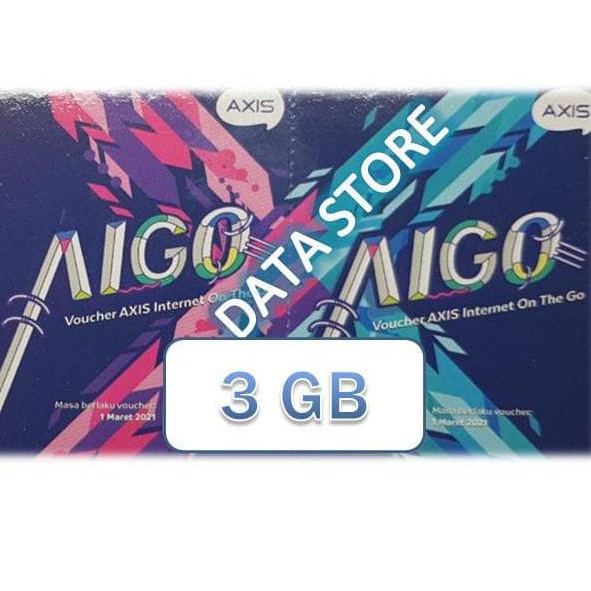 Voucher Axis Aigo 3 Gb Kode 39