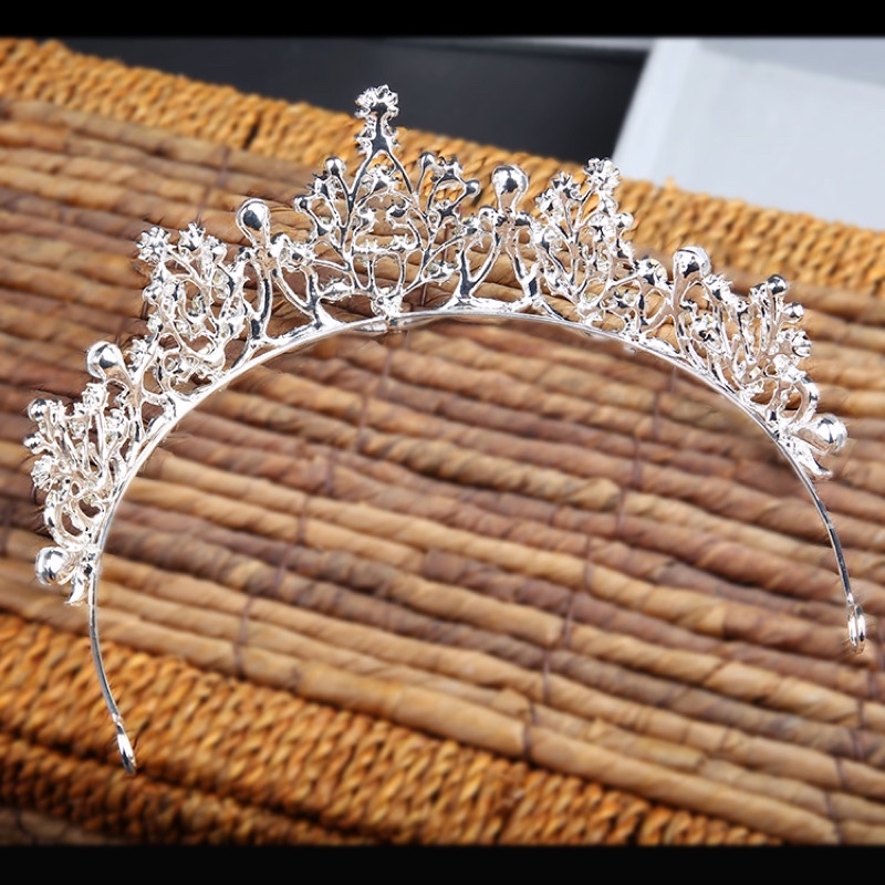 Wedding Mahkota【106】crown headpiece bridal aksesoris pengantin hijab wanita hiasan rambut