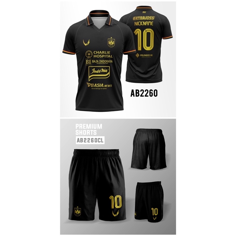 Kaos Jersey PSIS 2021 - Third 3rd Sepak Bola Semarang Indonesia Baju Olahraga Setelan Bigsize Setela