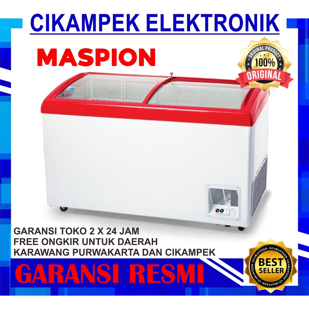 FREEZER BOX MASPION CHEST FREEZER UFH-400C UFH 400