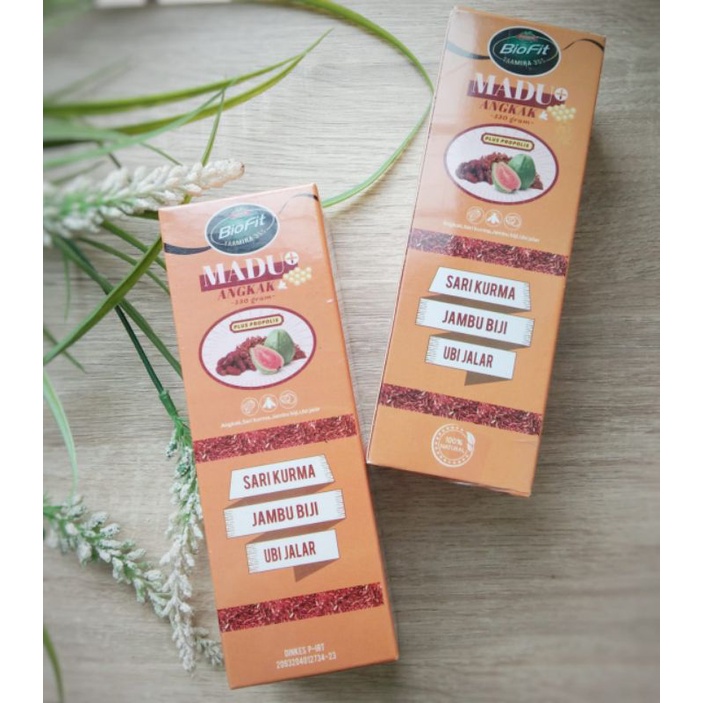

Madu angkak Biofit sari kurma plus jambu biji cocok menaikan trombosit